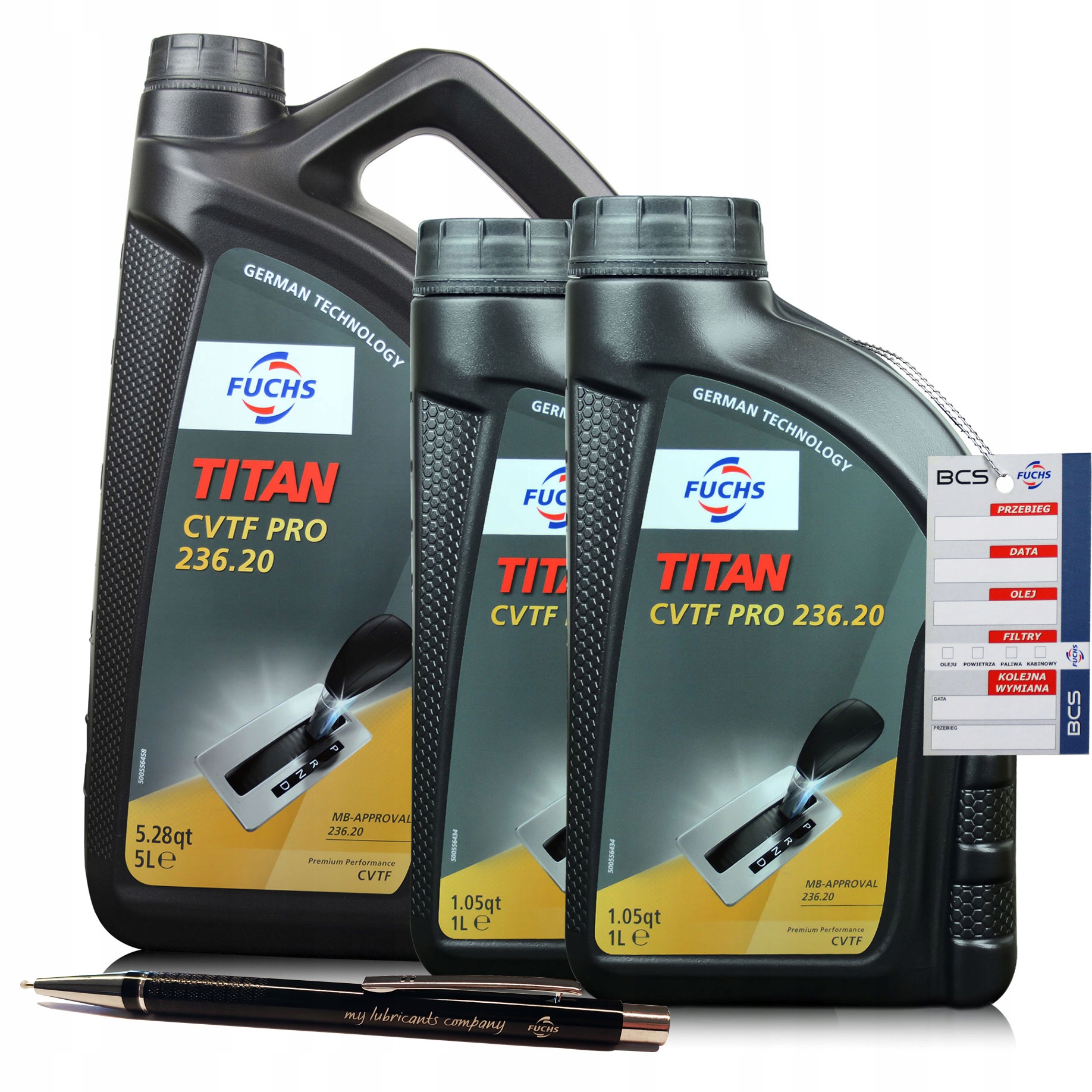 OLEJ FUCHS TITAN CVT - CVTF PRO 236.20 7L