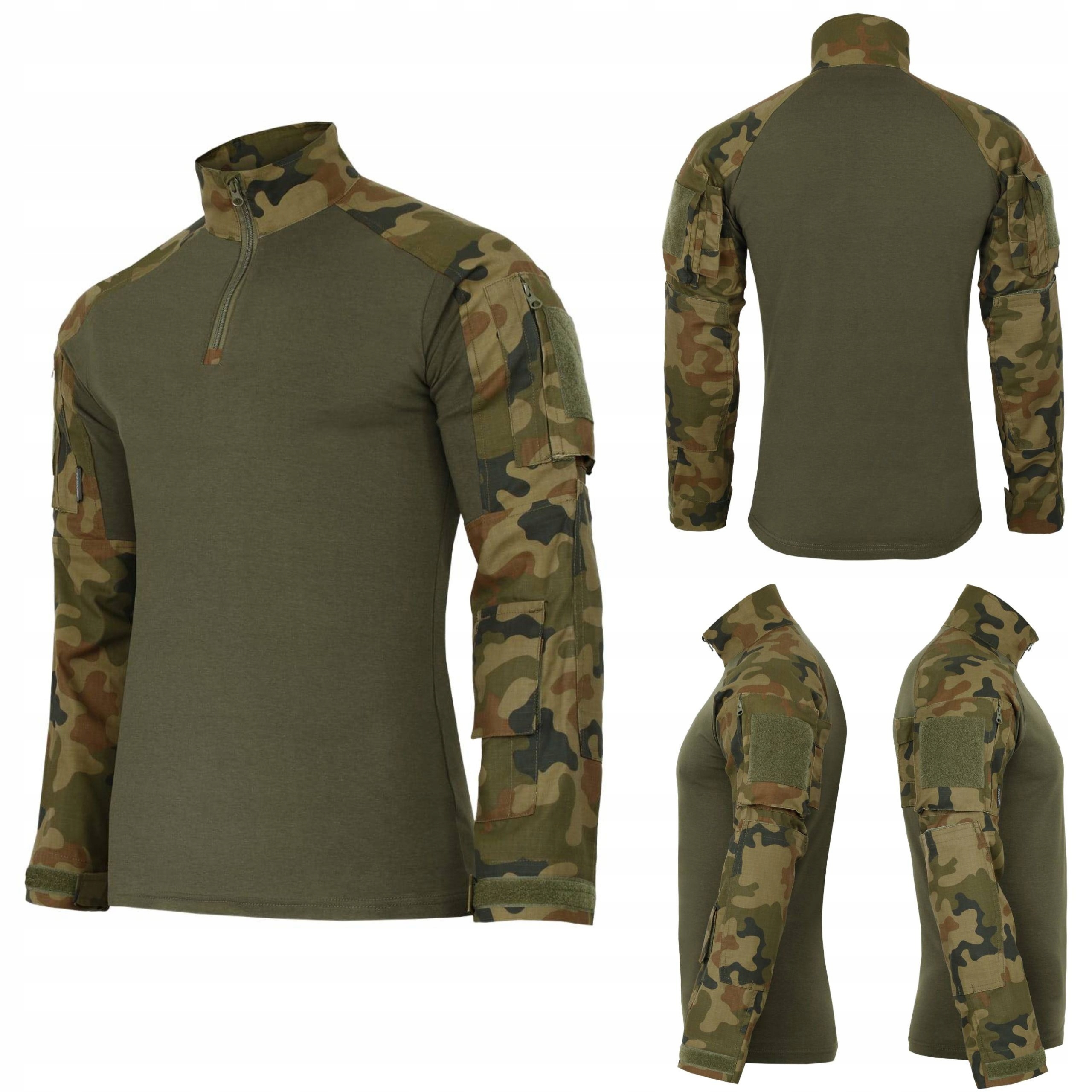 Mikina Taktická Texar Combat Dlouhý Rukáv Polský Maskáčová Vzor WZ.93 L