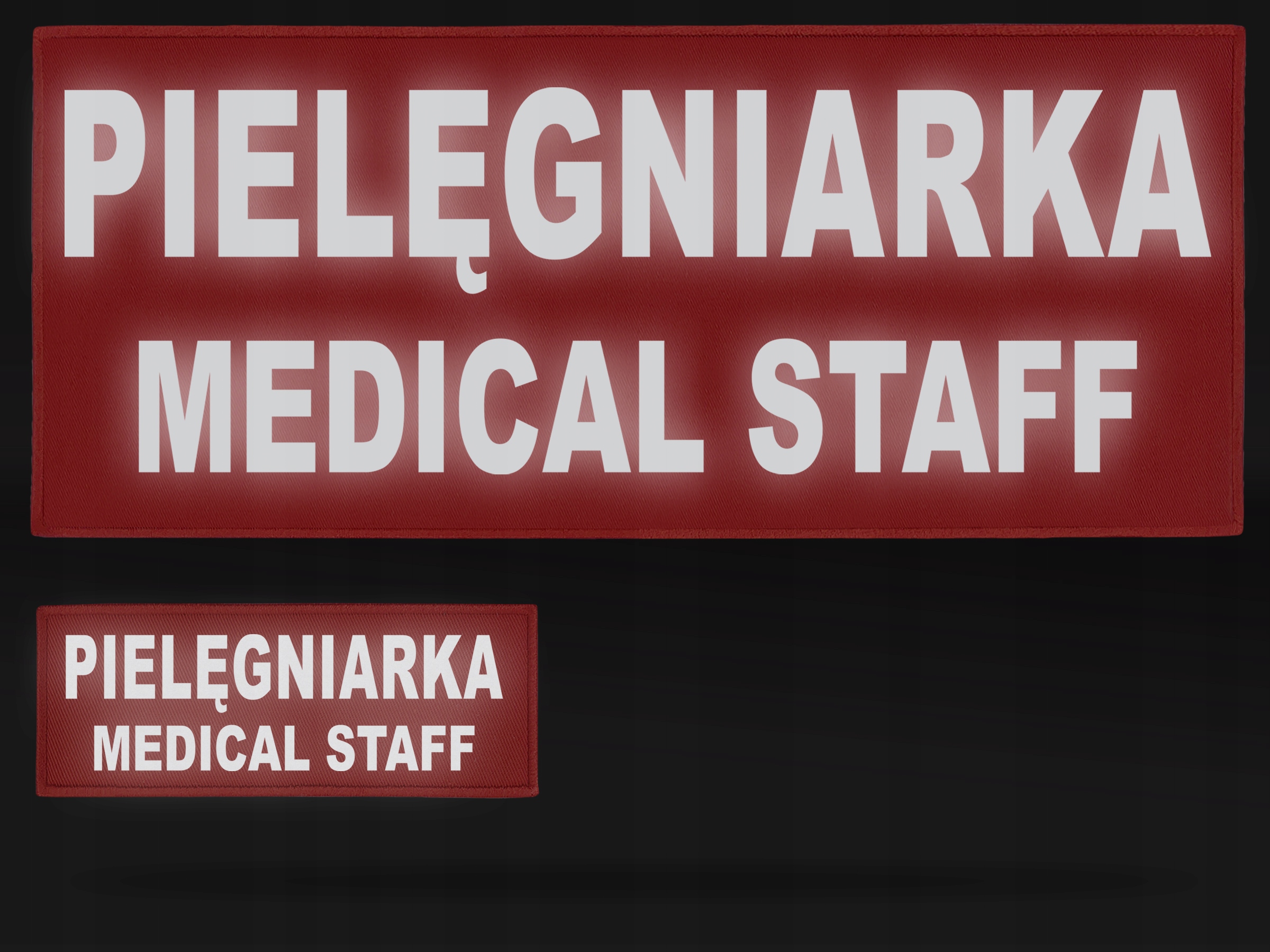 PIELĘGNIARKA MEDICAL STAFF NASZYWKA NA RZEPIE KPL Marka inny