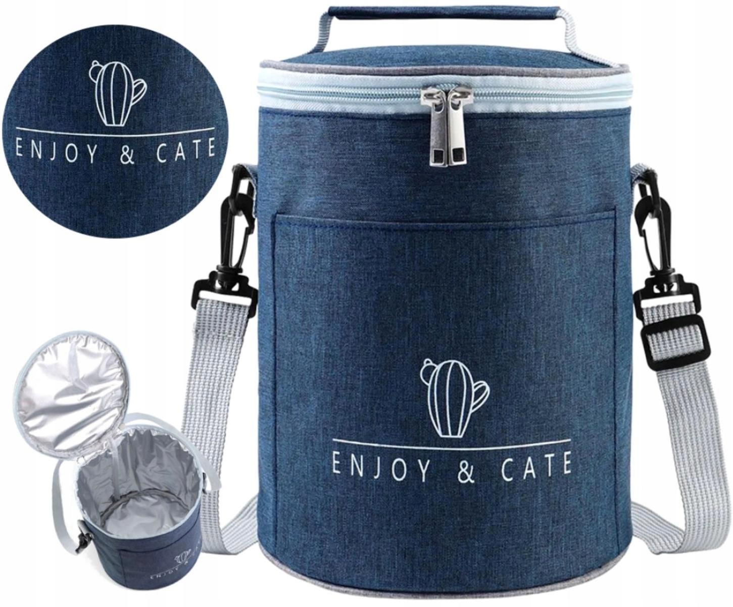 

Termiczna Torba Lunchbox duża na posiłek Śniadanie