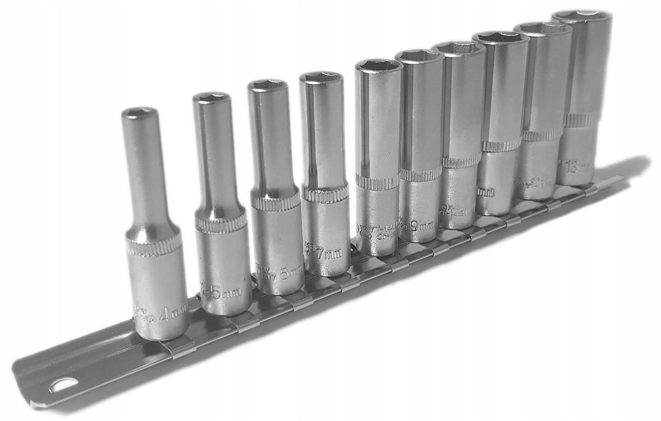 

Zestaw Nasadek Nasadki Długie 1/4'' 4-13mm Yato