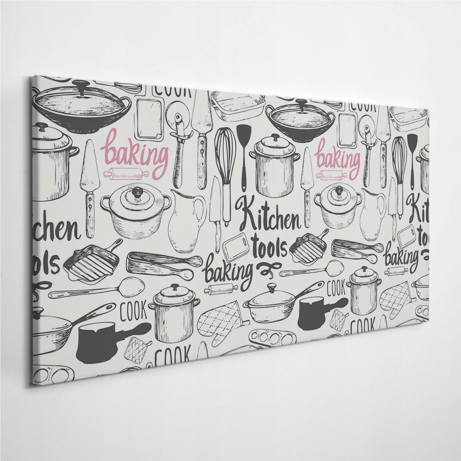 

Obraz na płótnie Kuchnia Garnki Patelnie 120x60 cm