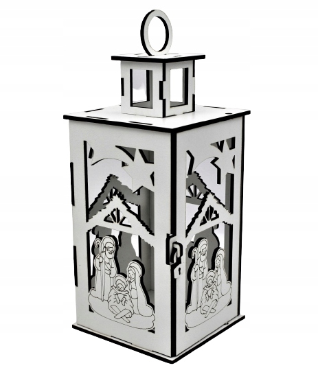 

Lampion Świąteczny Szopka