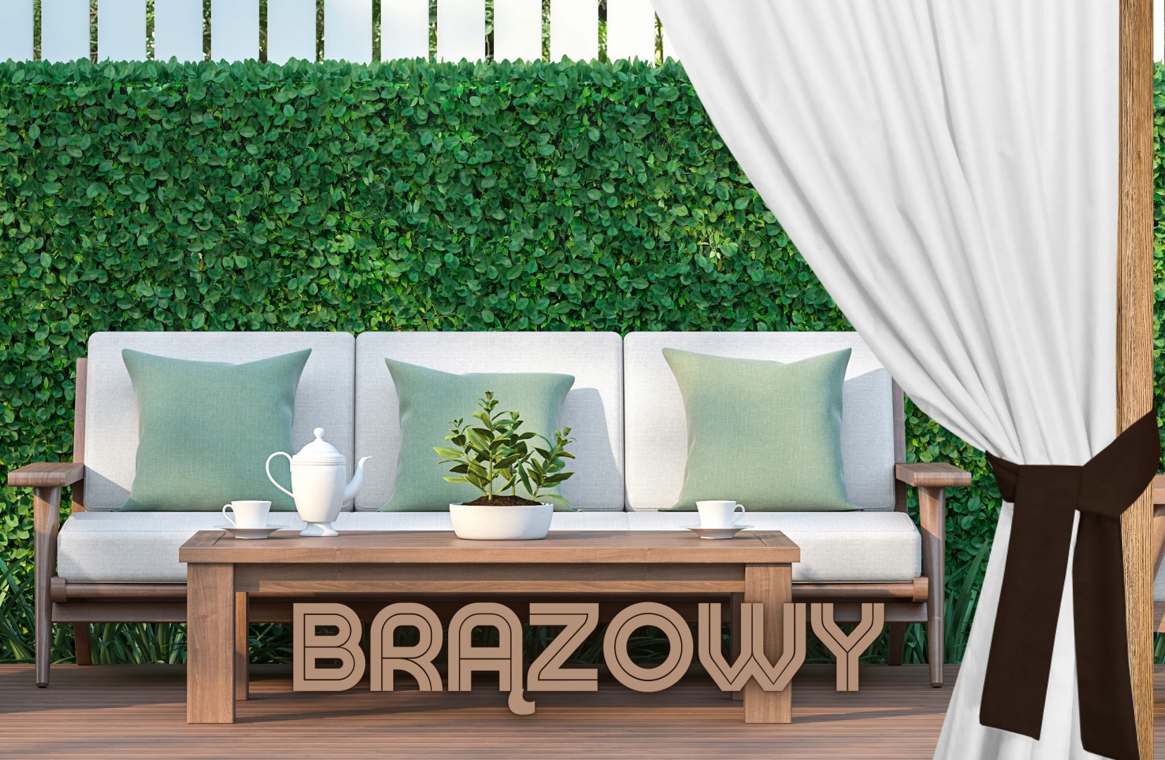 SZARFA PASEK DO PRZEWIĄZANIA ZASŁON RÓŻNE KOLORY Szerokość 0.08 m