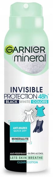 

Antyperspirant Garnier Mineral Clean Cotton 150ml