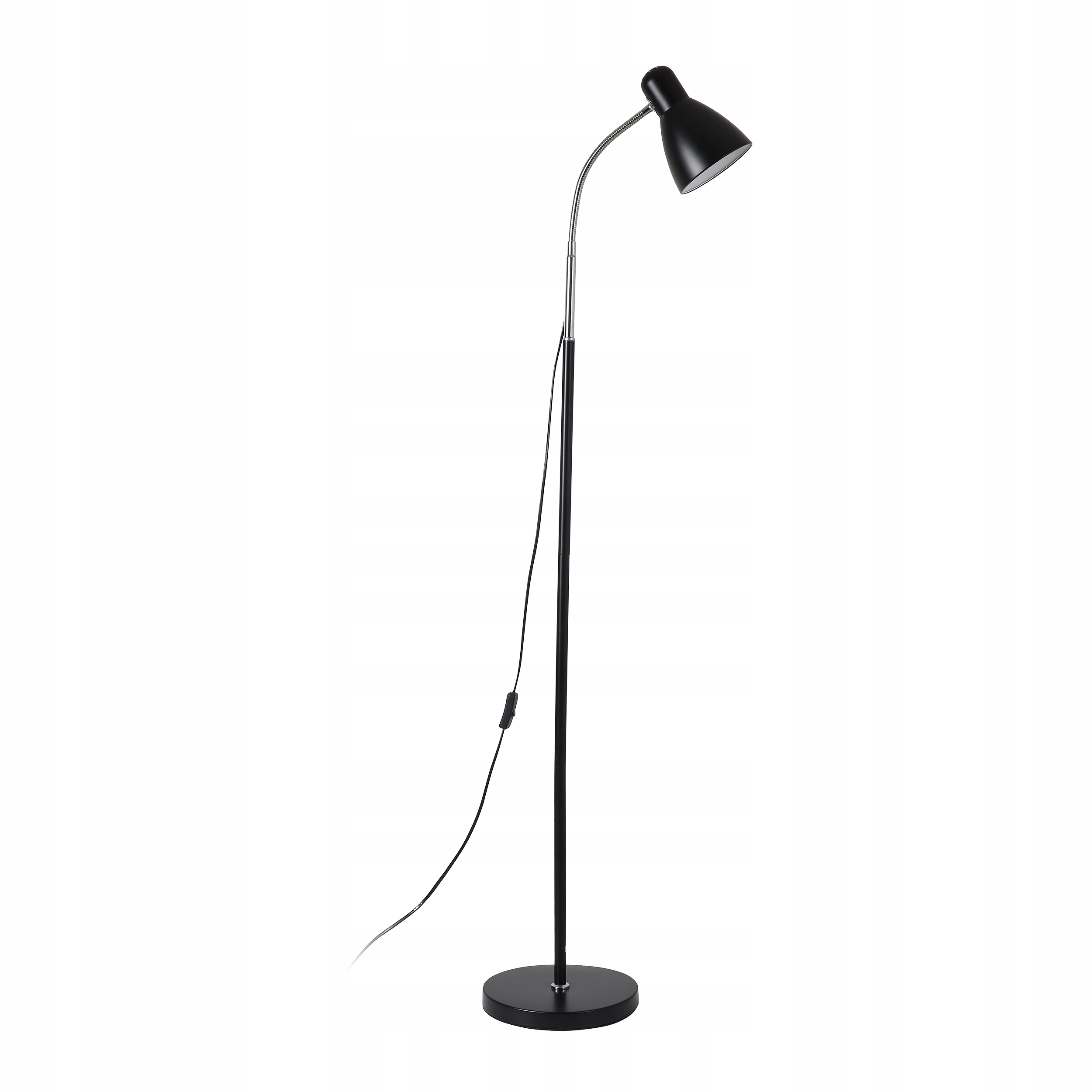 

Lampa podłogowa czarna 155cm 20WXE27 Lar Orno