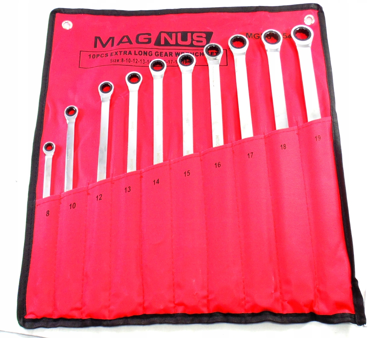 ZESTAW KLUCZE DO NAPINACZY BARDZO DLUGIE 8 19mm Producent code MGS01854