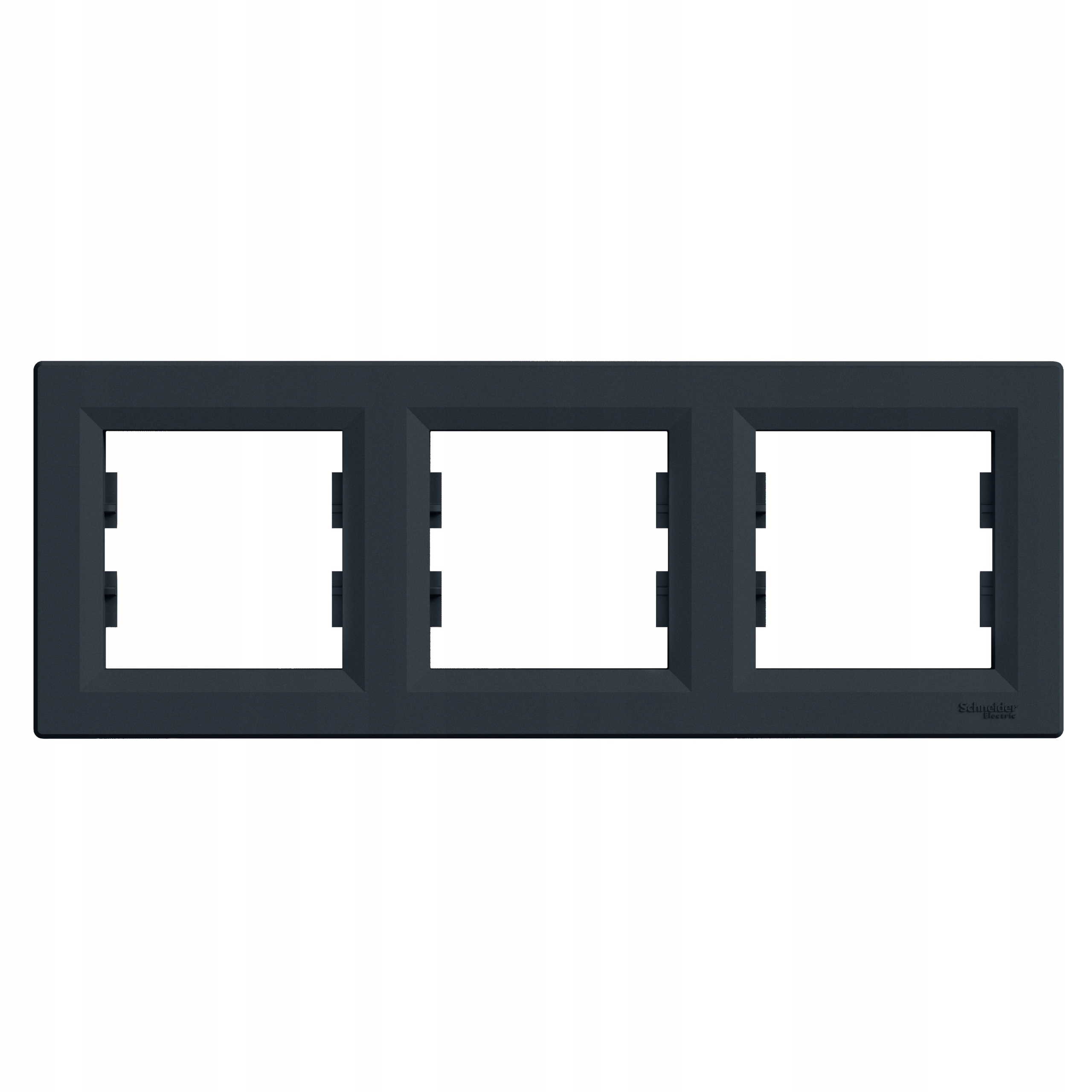 SCHNEIDER ASFORA RAMKA 3-KROTNA ANTRACYT