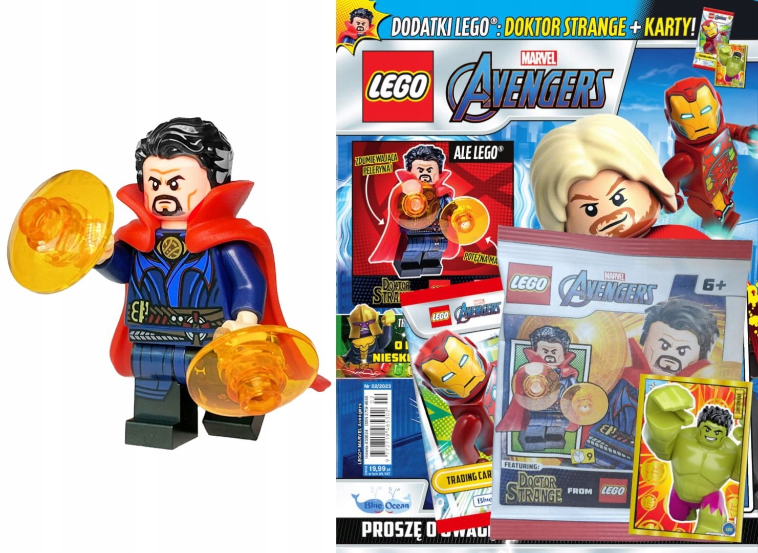 Czasopismo Nr. 02.2023 LEGO Avengers Doctor Strange - 242317 Tytuł LEGO MARVEL AVENGERS