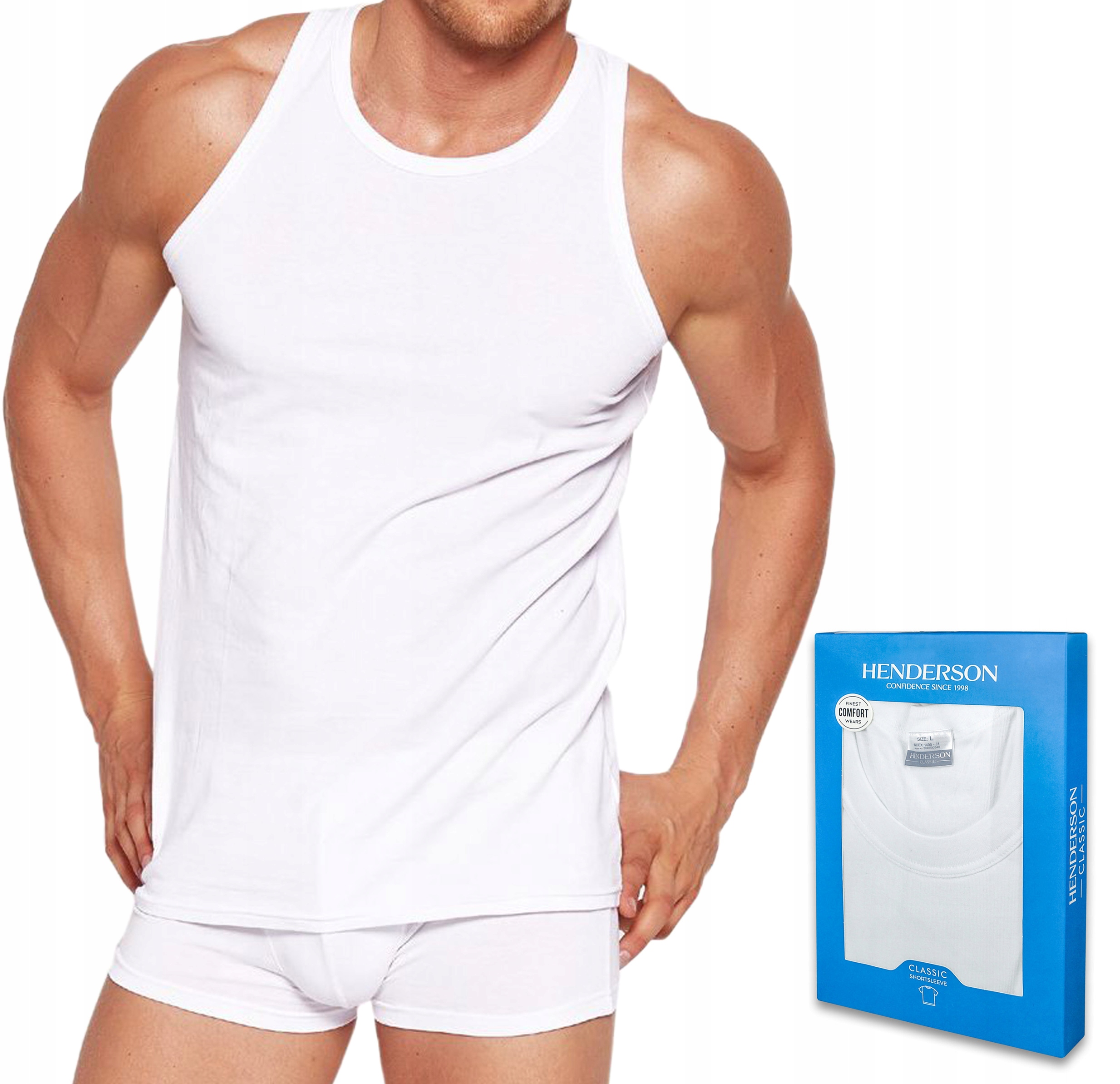 

Podkoszulka Męska 1480 Henderson 100% Bawełn rXL