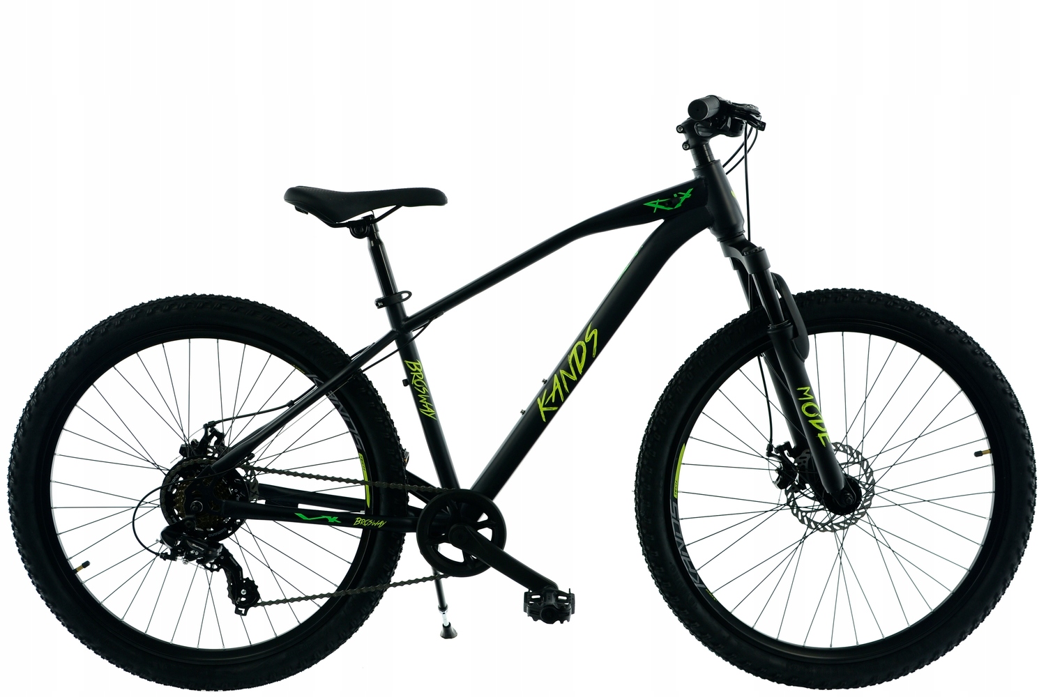 Rower 27,5 Kands Brosway grafitowo-seledynowy mat R16 wzrost 155-168cm 2026