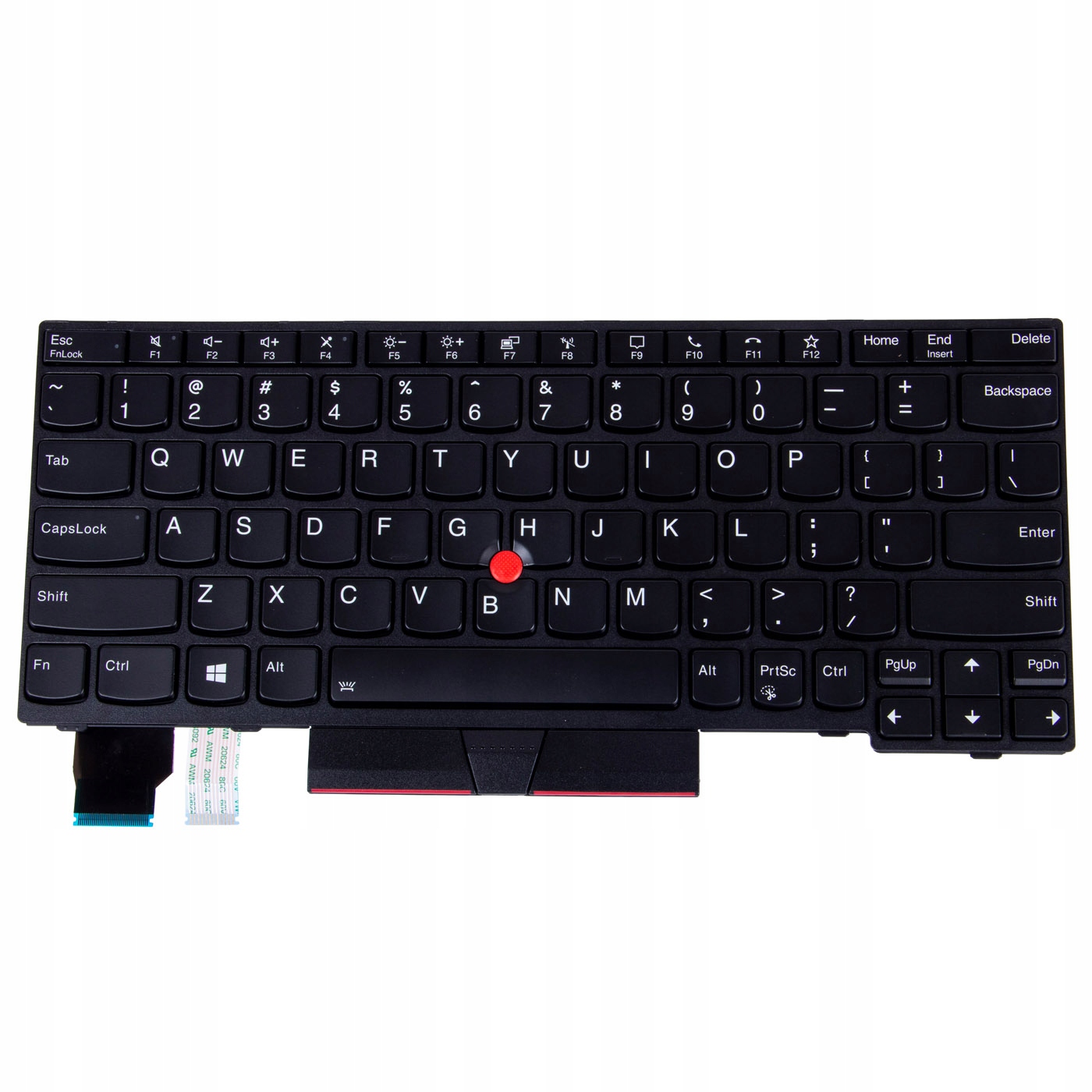 Qwerty podsvícená klávesnice Lenovo ThinkPad L13 X13 L13 Yoga 2. generace