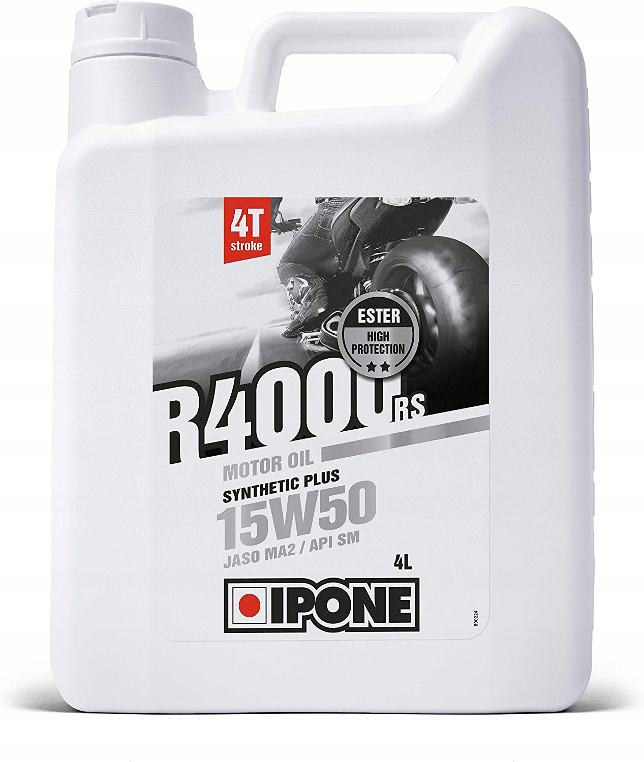 Olej Ipone R4000 RS 4T 15W50 Półsyntetyczny 4 l