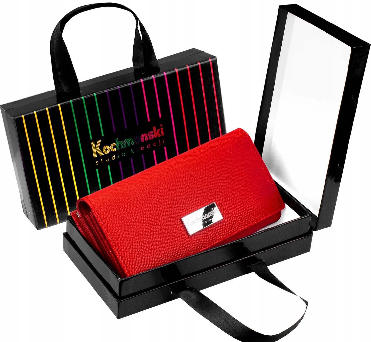 

Kochmanski portfel damski Premium rfid Saffiano
