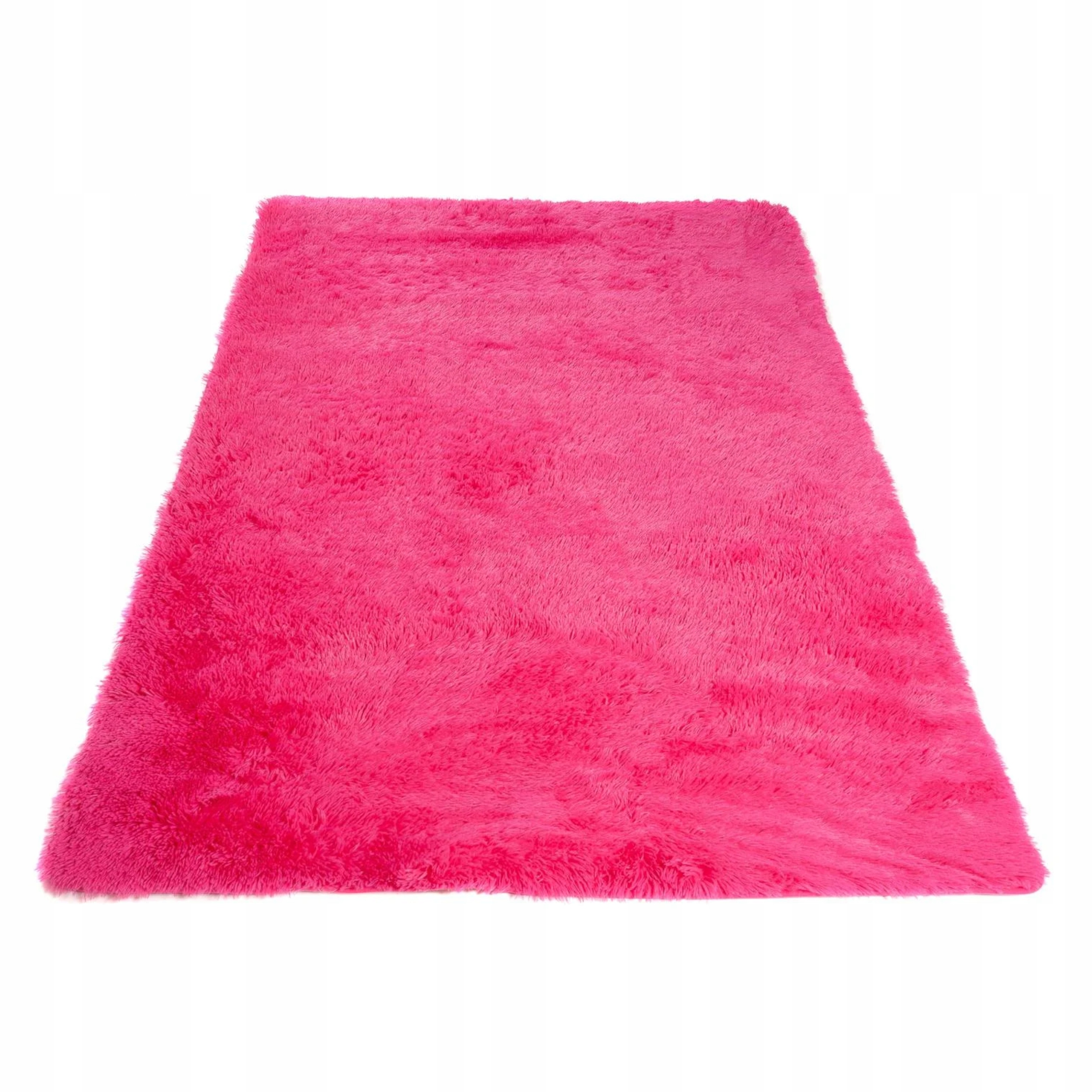 Koberec Shaggy Dětský Růžový 160X220 CM Rabbit Do Ložnice Protiskluzový