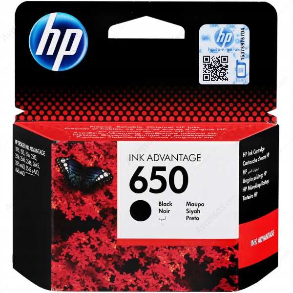

Tusz org. Hp 650 Black CZ101AE 2510 4515 3510