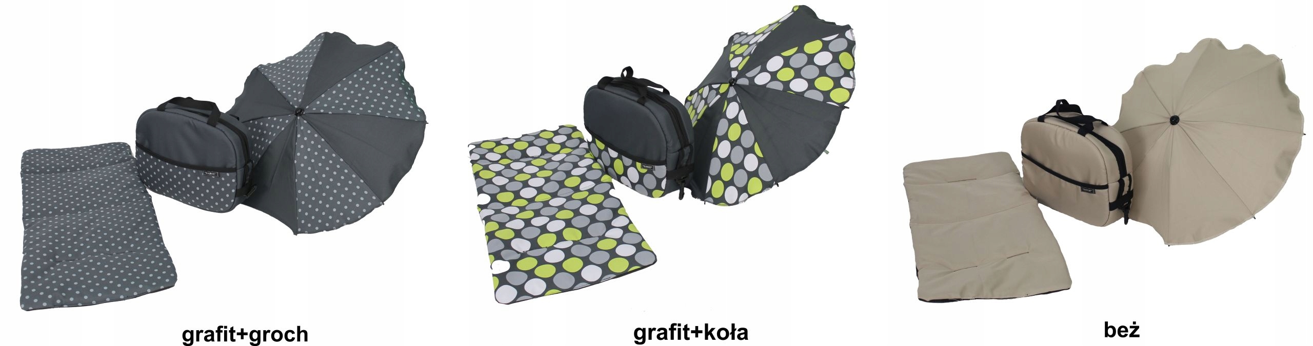 NOWOŚĆ ! ZESTAW TORBA+PARASOL+MATERAC KAREX+GRATIS Marka Karex