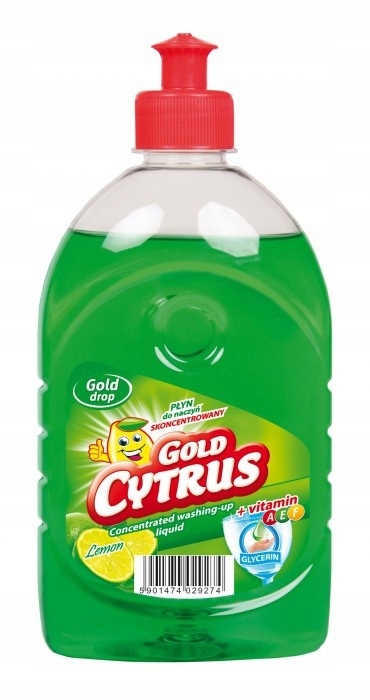 

Płyn do mycia naczyń Gold Drop Cytrus Cytryna 0,5l