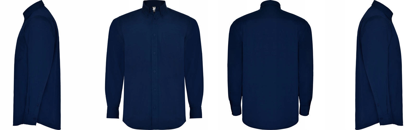 Koszula męska z haftem LOGO HAFT firma dł. rękaw Marka inny