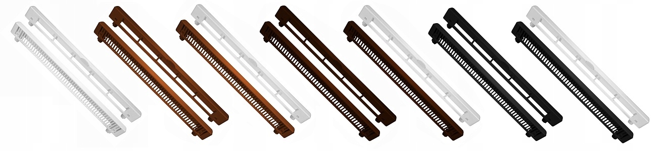 Nawiewnik ciśnieniowy Slimline 2000 ANTRACYT/BIAŁY EAN (GTIN) 5056688600143