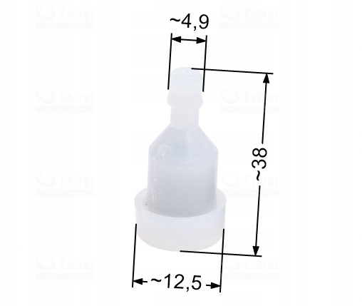 ODPOWIETRZNIK ZBIORNIKA PALIWA NAC HECHT STEEL Typ zawór