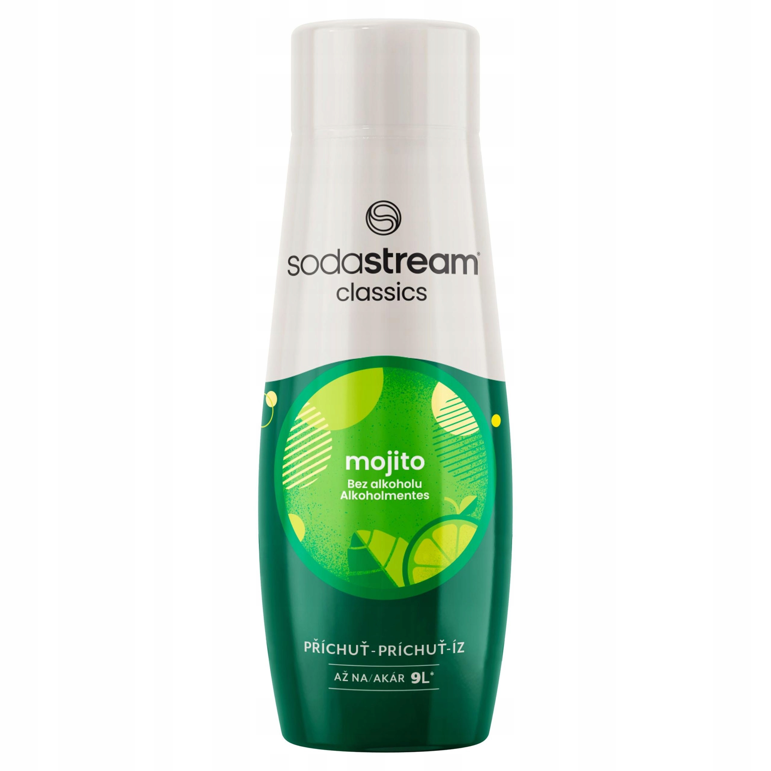 Zestaw 4 Syropy SODASTREAM COLA + MIRINDA + MOJITO + 7UP Koncentrat do Wody Kod producenta 121135984