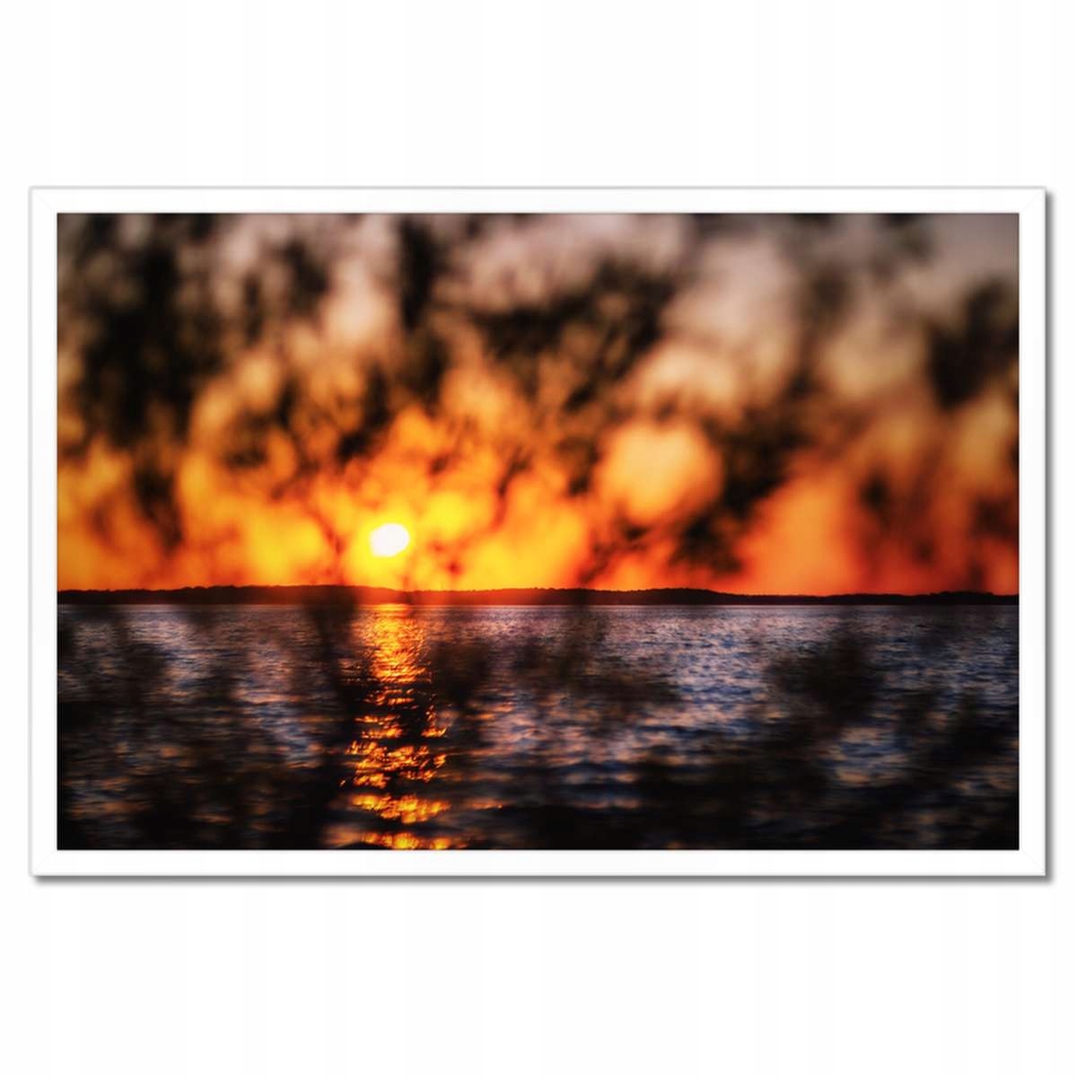 Plakáty v rámu 60x40 Moře Západ slunce