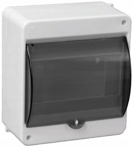 

Rozdzielnica natynkowa 1x5 IP40 S-5 z szybką dymną