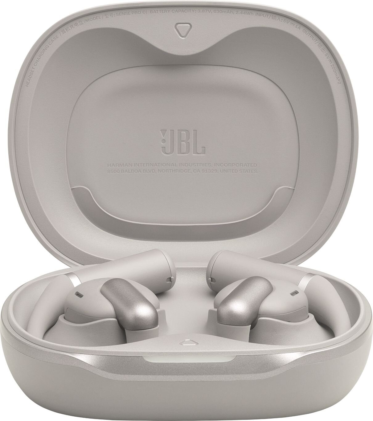True Wireless bezdrátová bluetooth sluchátka Jbl Sense Pro grey