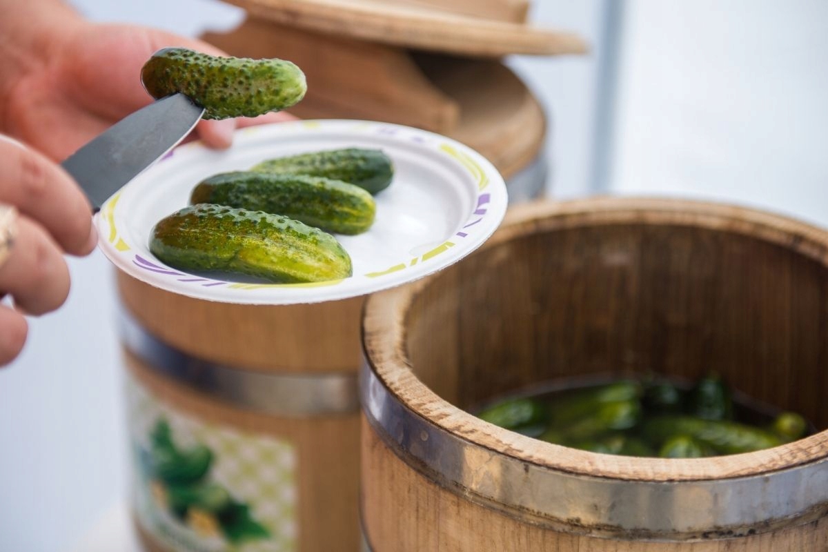 PLASTIKOWA BECZKA BECZKI POJEMNIK ZBIORNIK 80 NA WODĘ DO KISZENIA SPOŻYWKA Typ do gastronomii