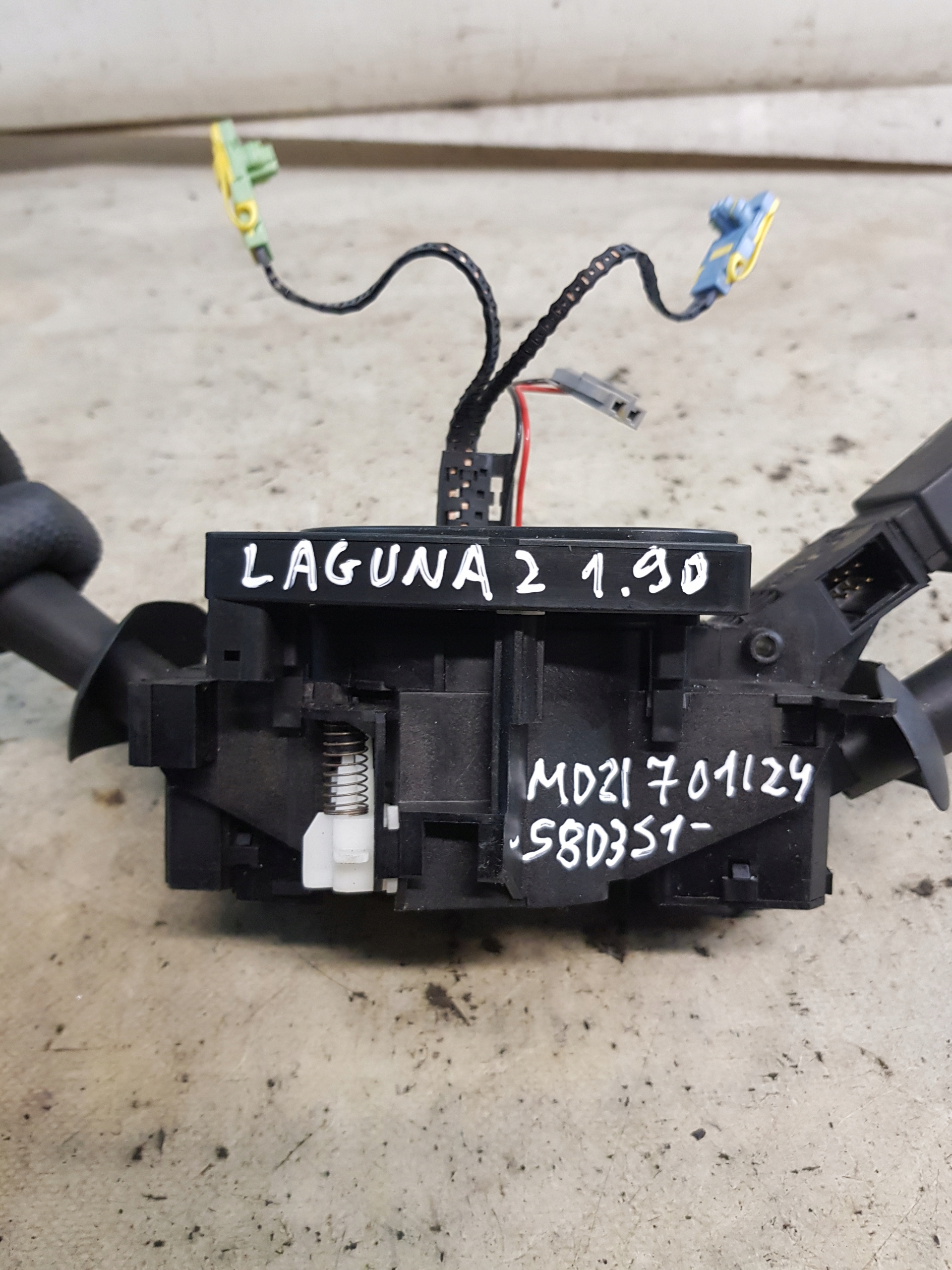 DEVIO LUCI DEVIO DEVIO LUCI TERGICRISTALLO TERGI luci RENAULT LAGUNA II ANELLO airbag VOLANTE