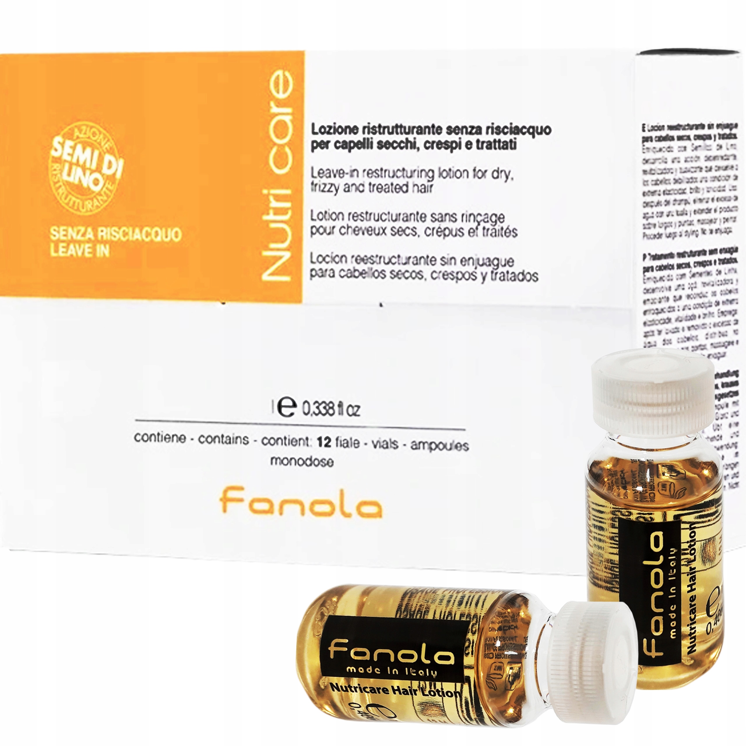 

Ampułki Fanola Nutri Care regeneracja odżywienie