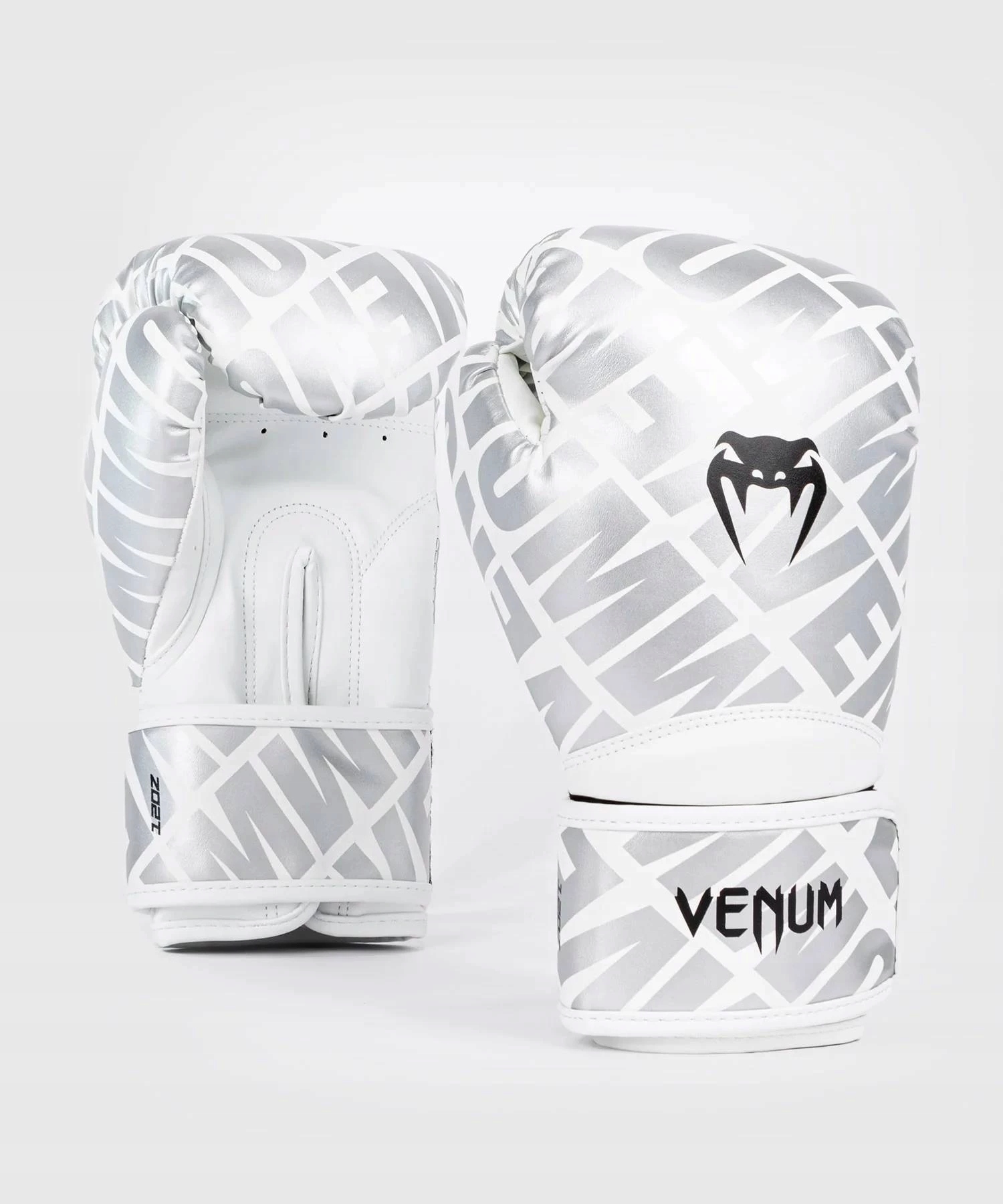 Boxerské Rukavice Venum Contender 1.5 Xt syntetické Bílé/Stříbrné 16oz