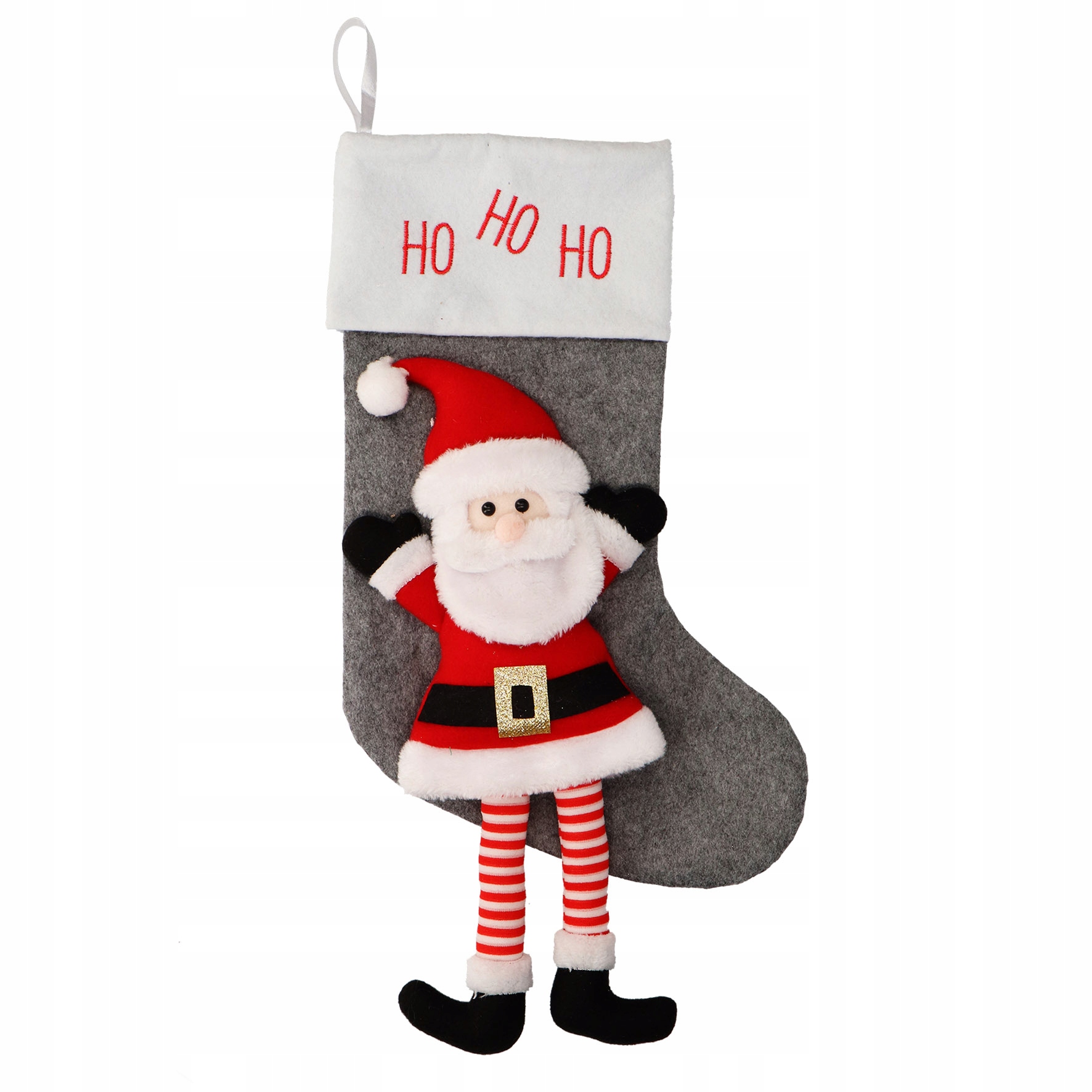 Skarpeta świąteczna but na prezenty kominek duża (0111-0047 Boże