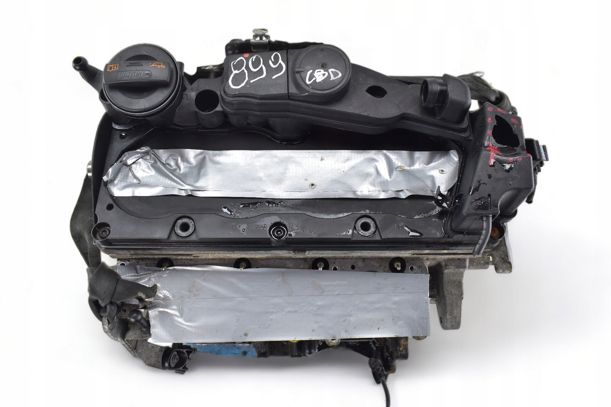 engine PASSAT B6 GOLF VI JETTA III YETI 2.0 TDI CBD @ POMIAR KOMPRESJI @