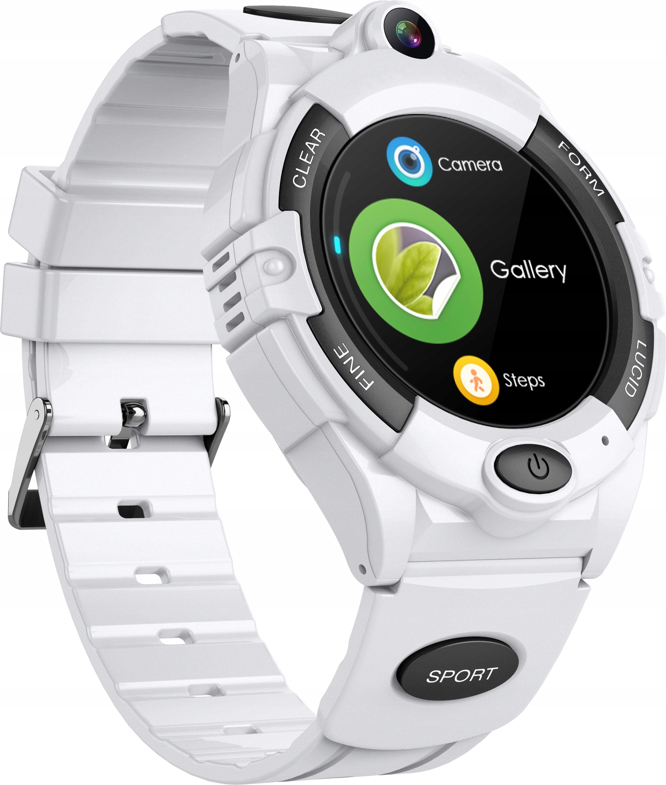 Smartwatch Bemi Sport Gps Biały