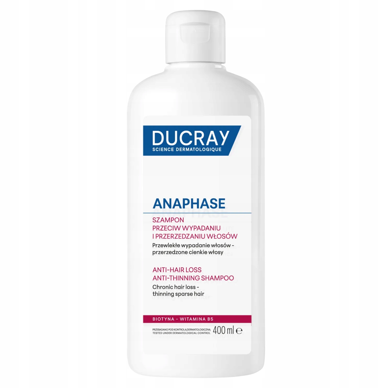 Ducray Anaphase+ Szampon przeciw wypadaniu włosów 400 ml
