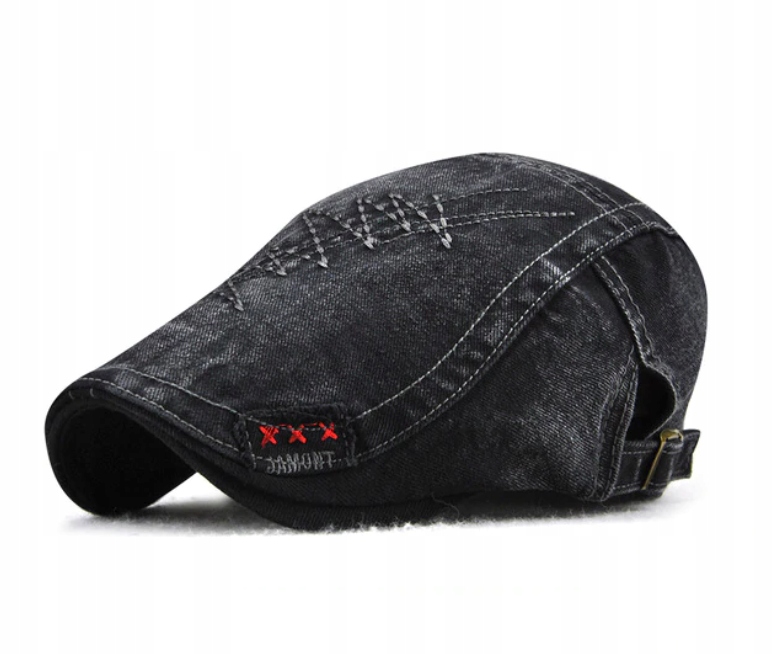 Kšiltovka Džínová Kašička Černá Bavlna #2