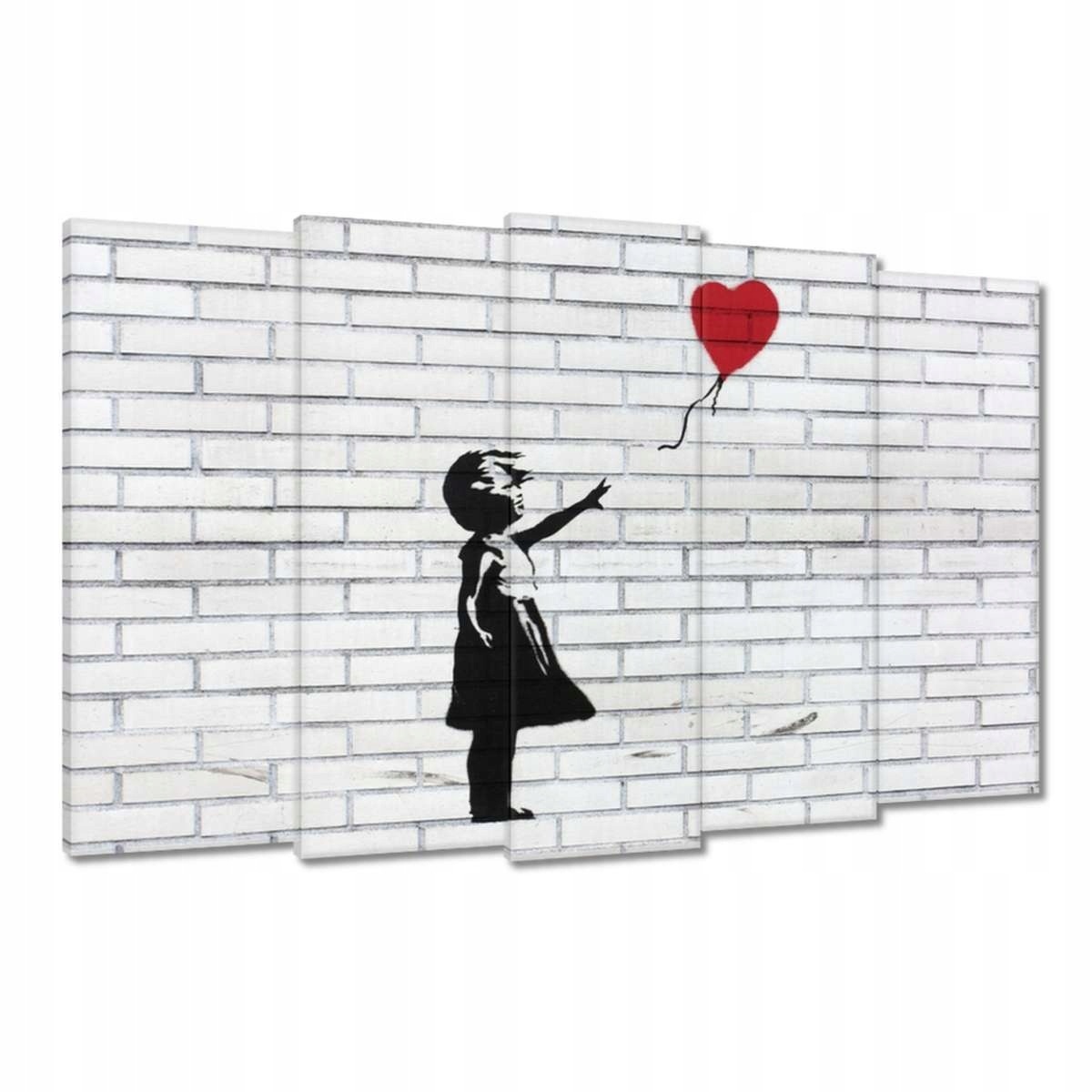 Obrazy 150x95 Banksy Dívka Balón