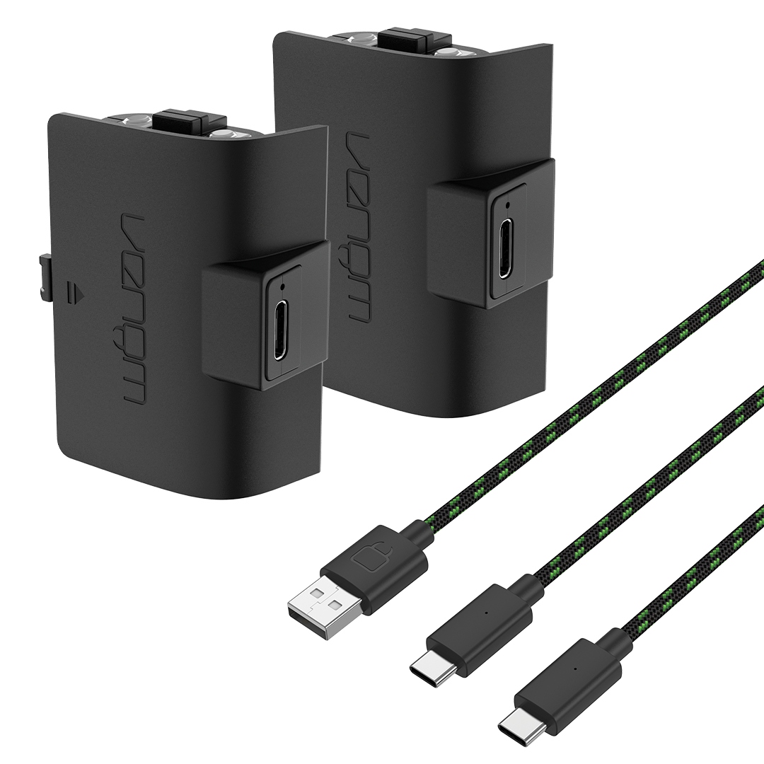 2X Baterie Do Padu Xbox Series X/one Akumulátor A Kabel Baterie 2x850mAh