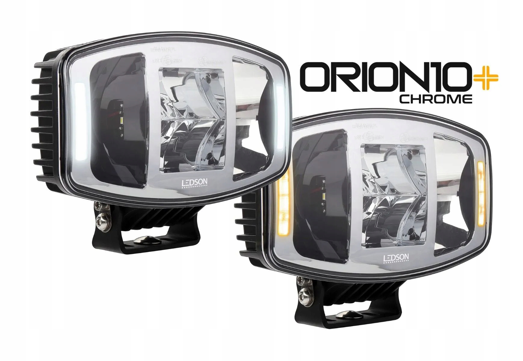 HALOGEN DALEKOSIĘŻNY Orion10+ CHROME LEDSON LED