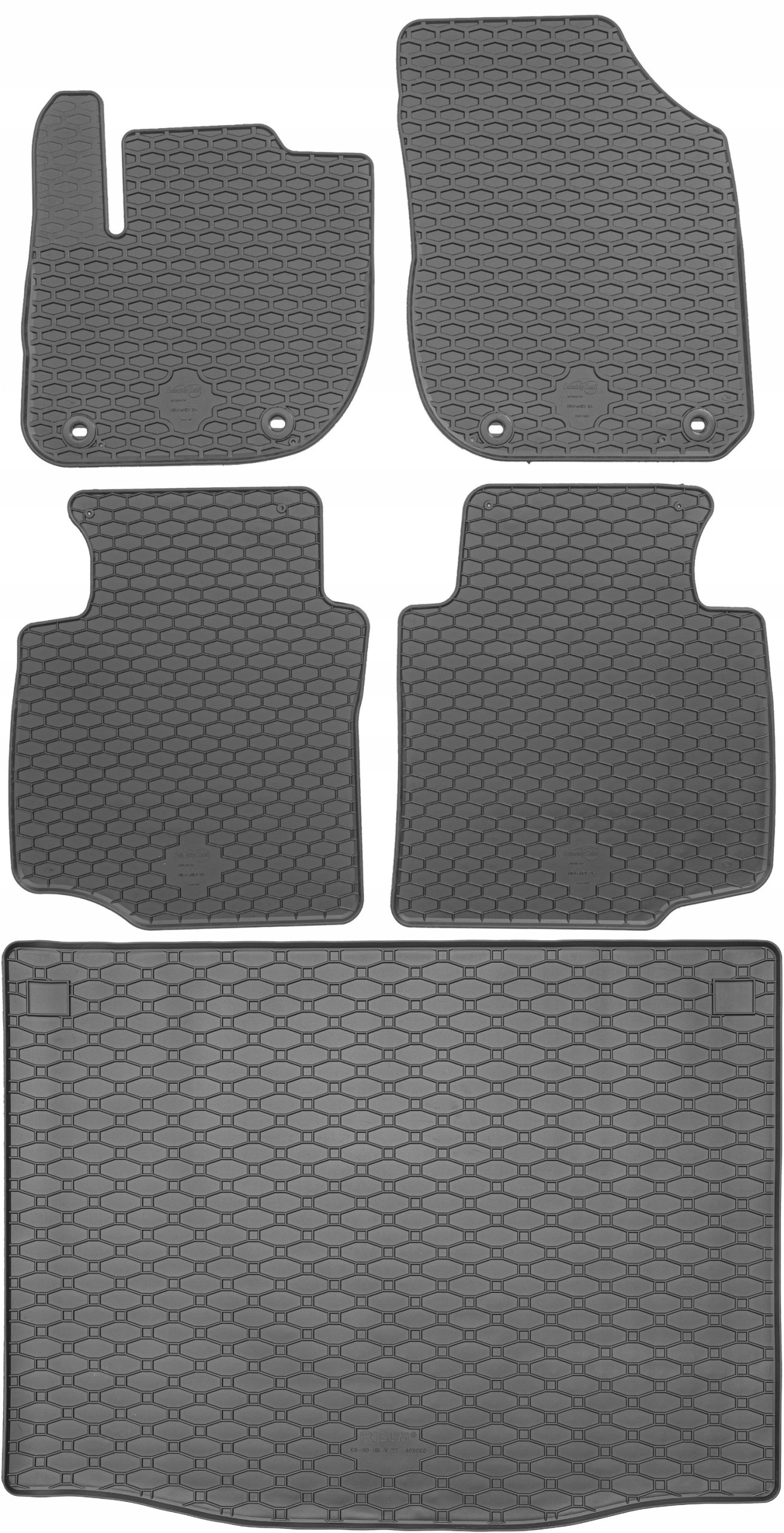 Honda Hr-v II Crossover 2021- Sada Koberce batožinový priestor