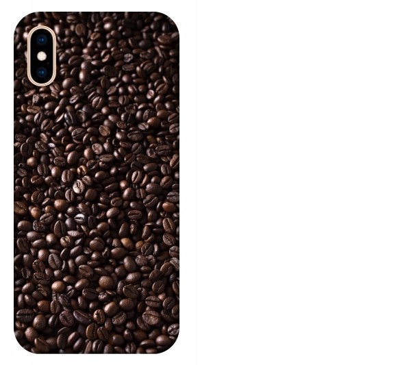 

Etui pokrowiec iPhone Xs Max Ziarna kawy