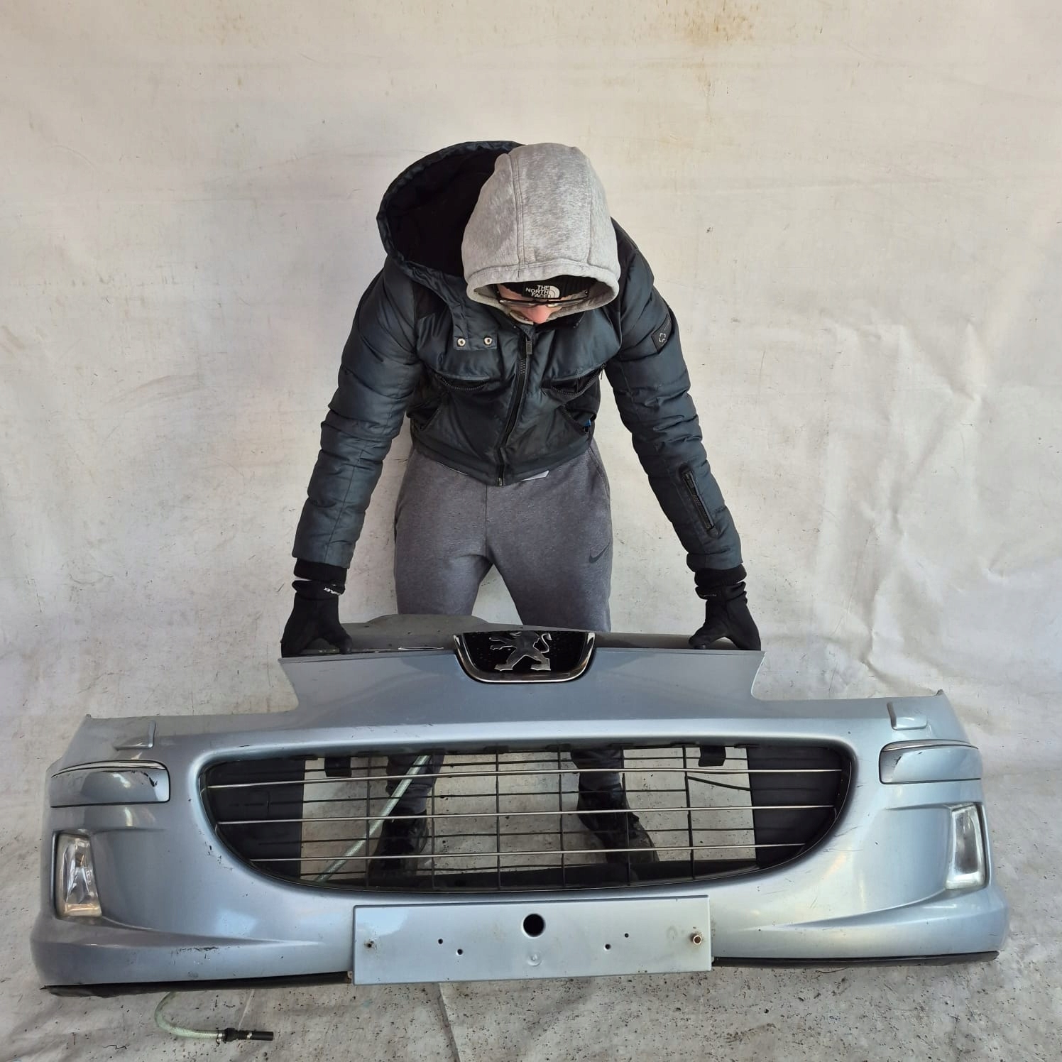 PEUGEOT 407 04- bumper front front 9644644377