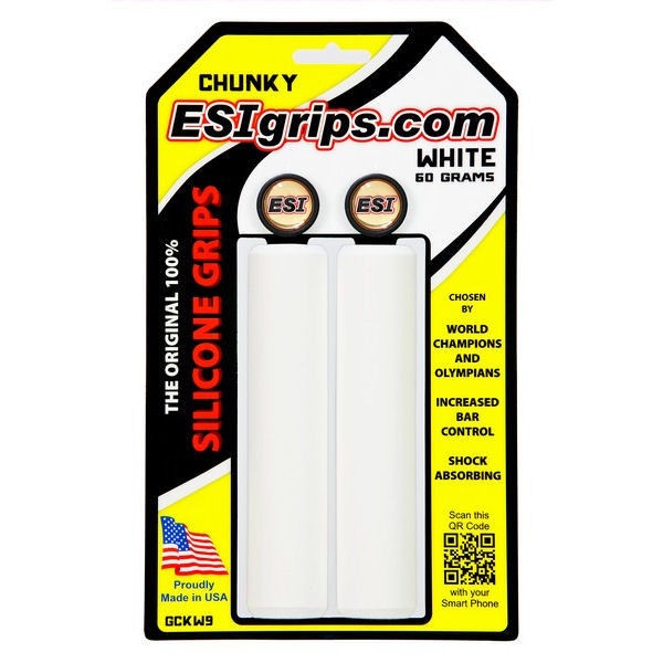 Esi Grips chwyty Chunky białe