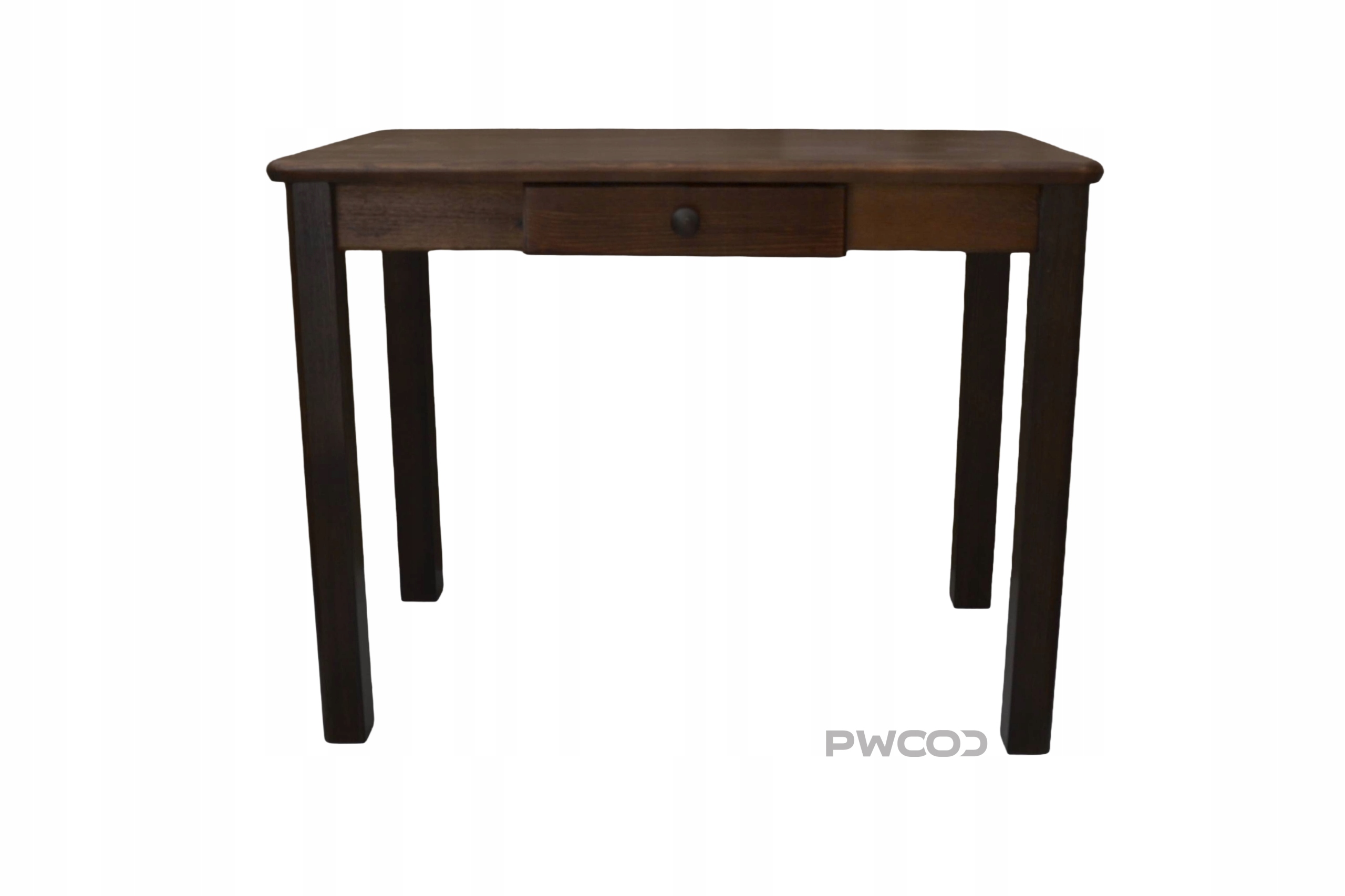 Dřevěný Stůl šuplík, barva ořech 110x70 cm