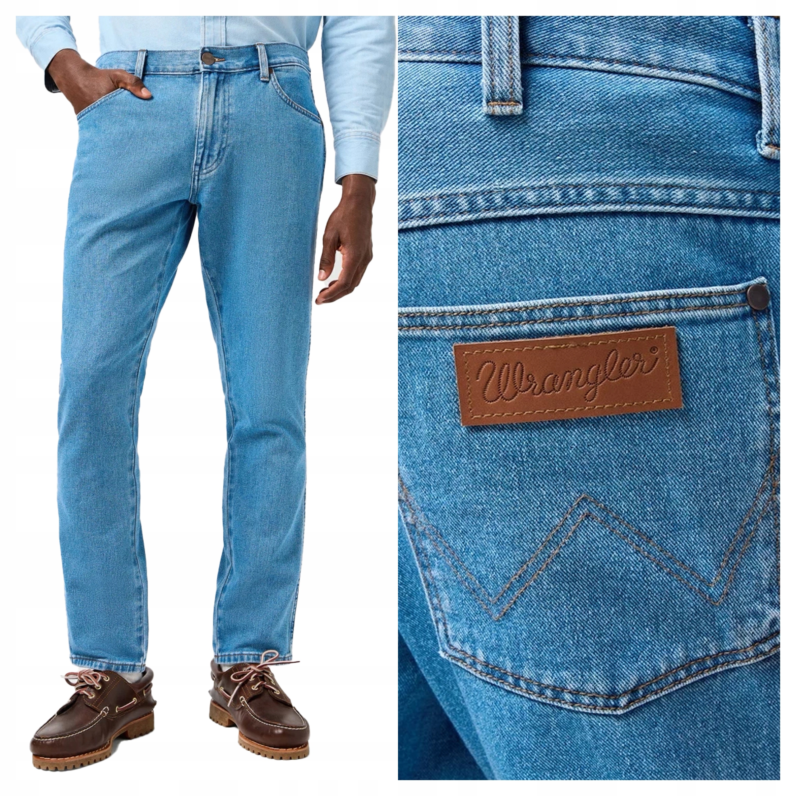 Wrangler River W30 L32 Pánské džínové kalhoty džíny Proste