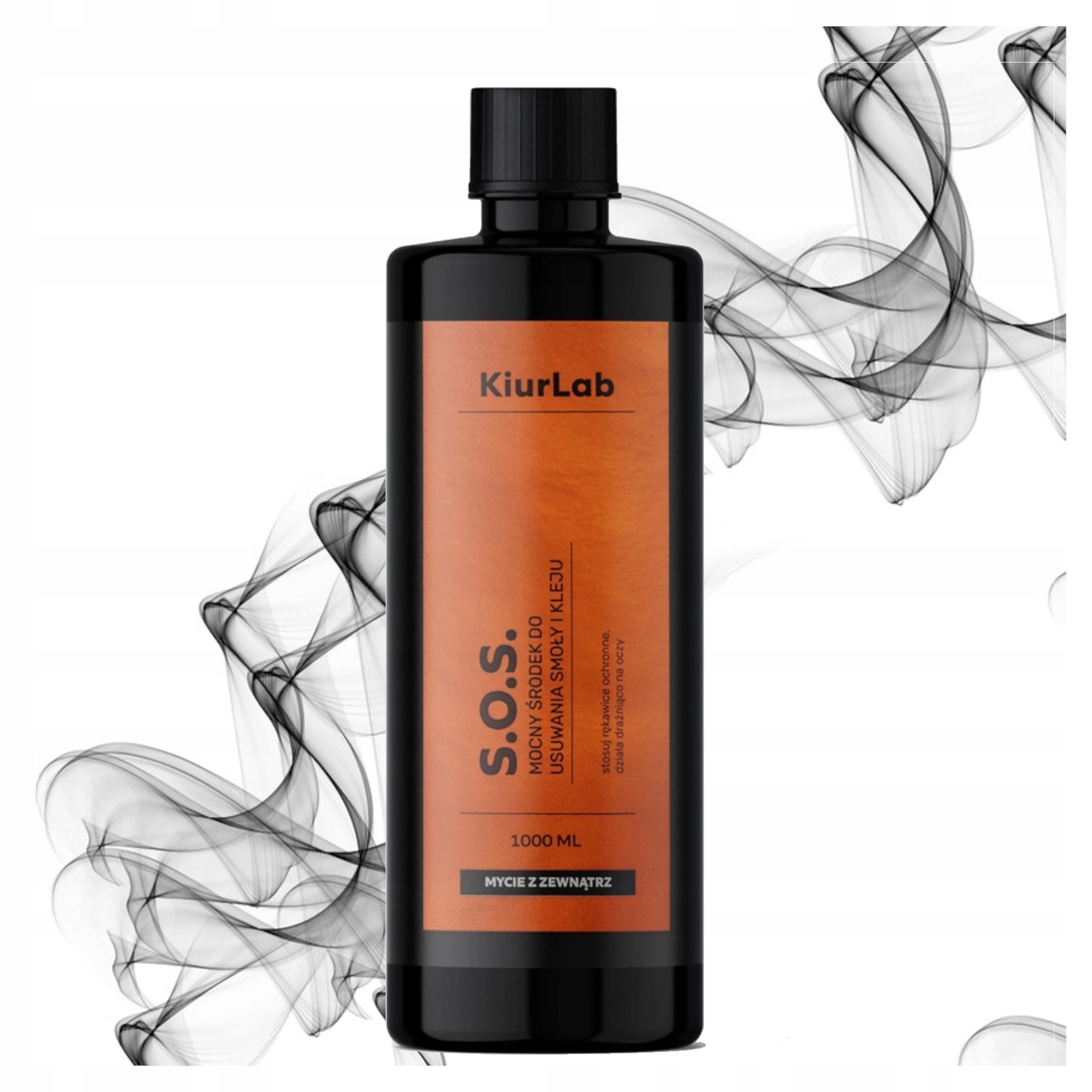 Přípravek na odstraňování lepidla, dehtu z auta Tekutina KiurLab S.o.s. 1L