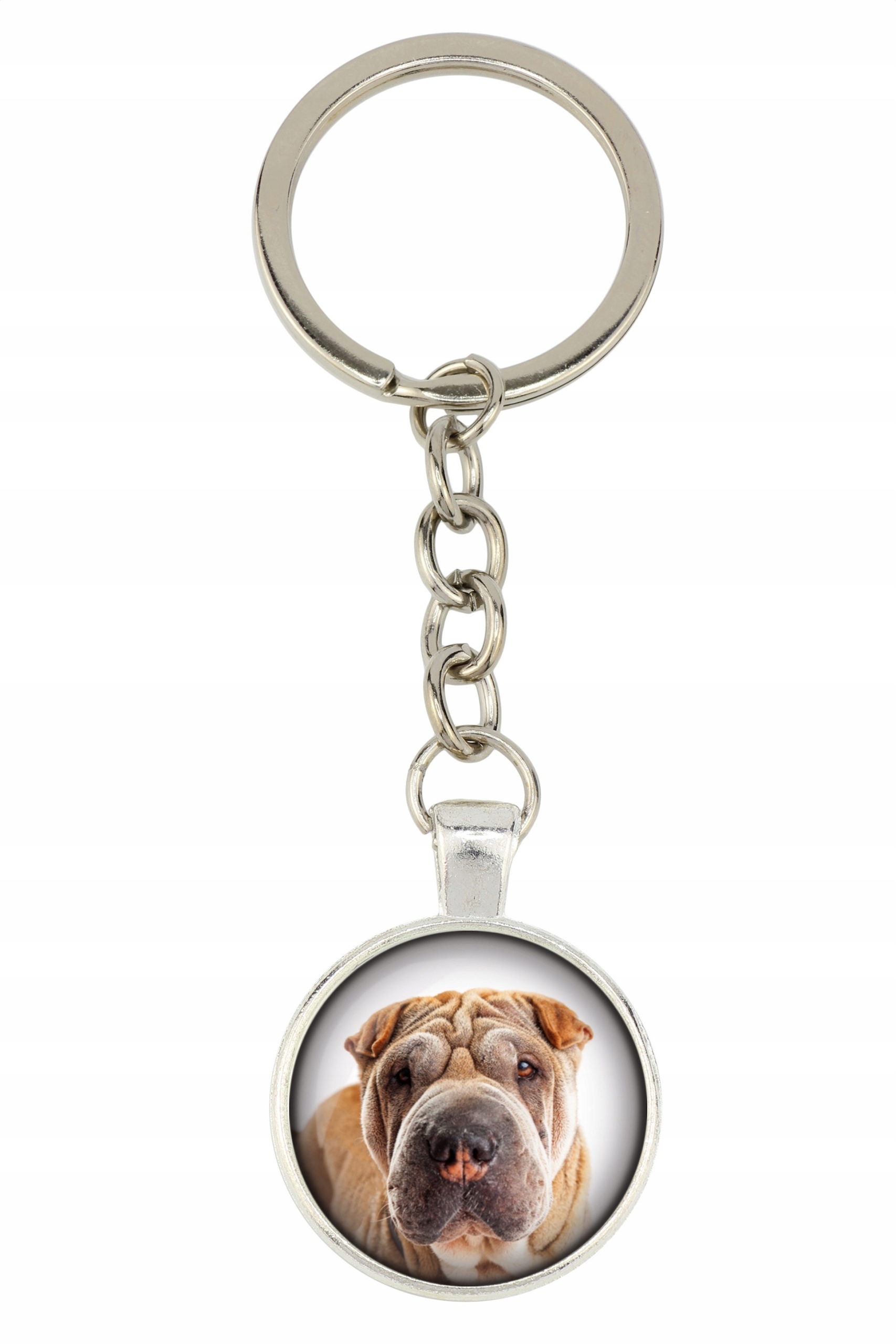 

Shar Pei Brelok Twoje zdjęcie foto Handmade