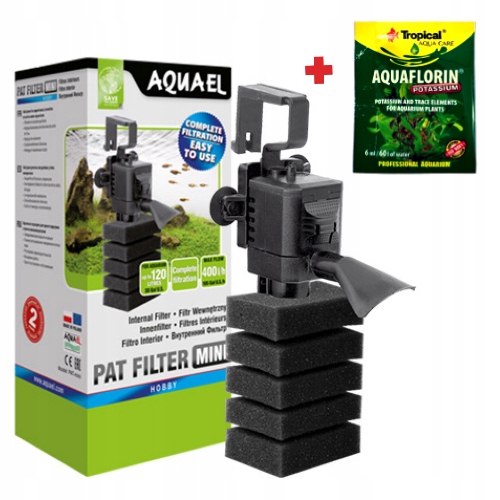 

Aquael Filtr Wewnętrzny Pat Mini 400l/h Akwarium